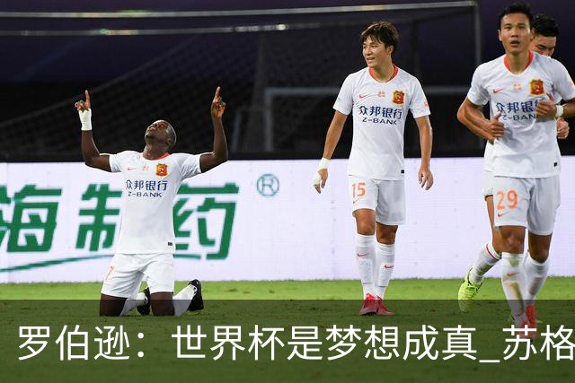罗伯逊：世界杯是梦想成真 苏格兰已从上届欧洲杯吸取教训